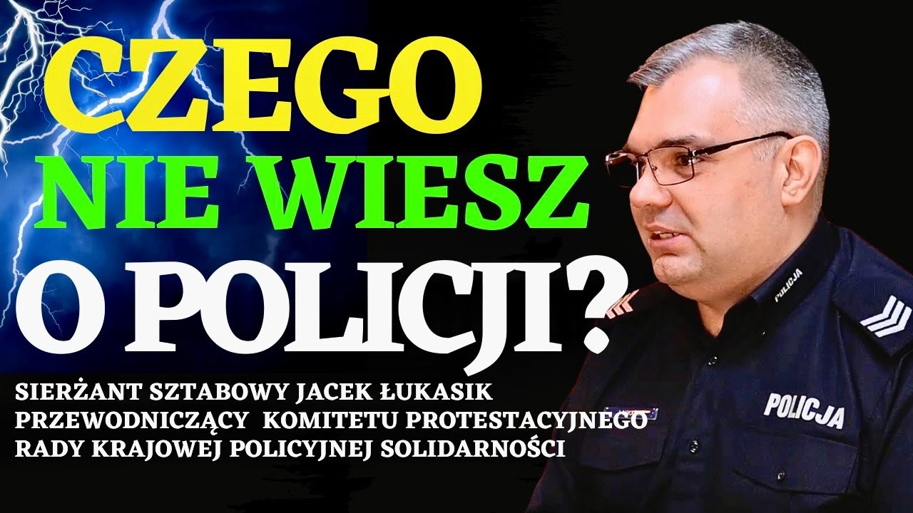 Czego nie wiesz o pracy w Policji? Policjant vs Człowiek. Sierżant Sztabowy Jacek Łukasik