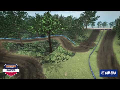  Ironman National 2025 - Yamaha Animated Track Map