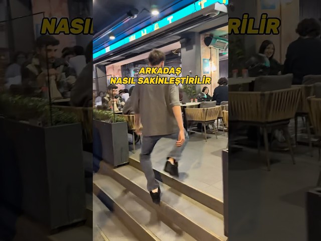 Arkadaş nasıl sakinleştirilir. #shorts