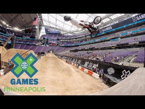 Kyle Baldock qualifies first in BMX Dirt | X Games Minneapolis 2017
