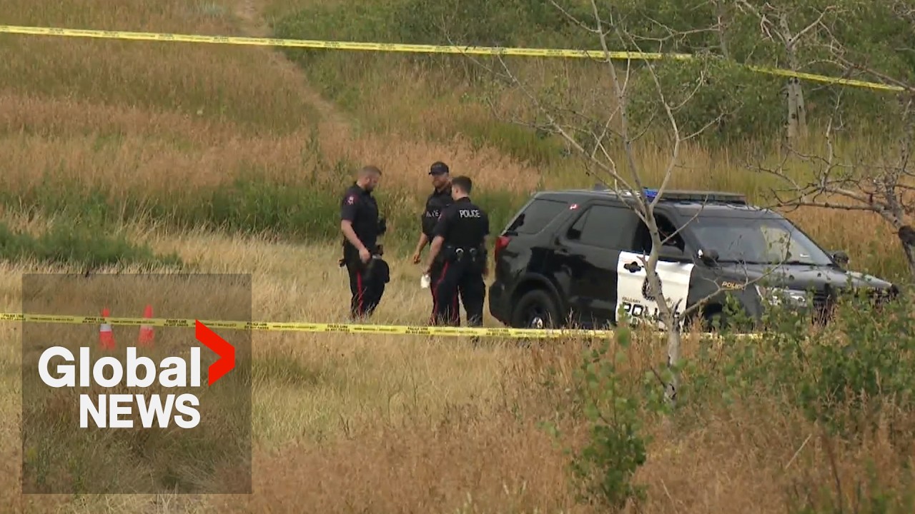 Calgary police officer shot, suspect dead after dramatic chase and exchange of gunfire in city park
