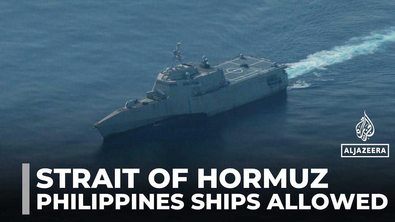 Iran allows Philippine-flagged ships through Strait of Hormuz amid energy crunch