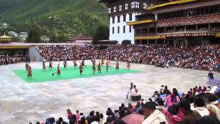 Bhutan - Festival at Rinpung Dzong, Paro