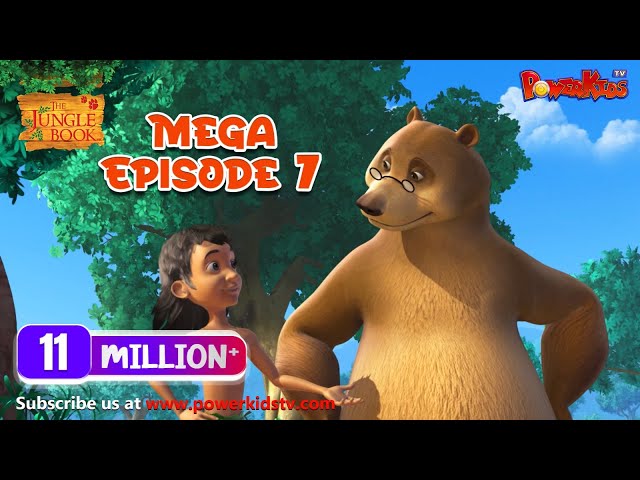 The Jungle Book Cartoon Show Mega Episode 7 | Latest Cartoon Series