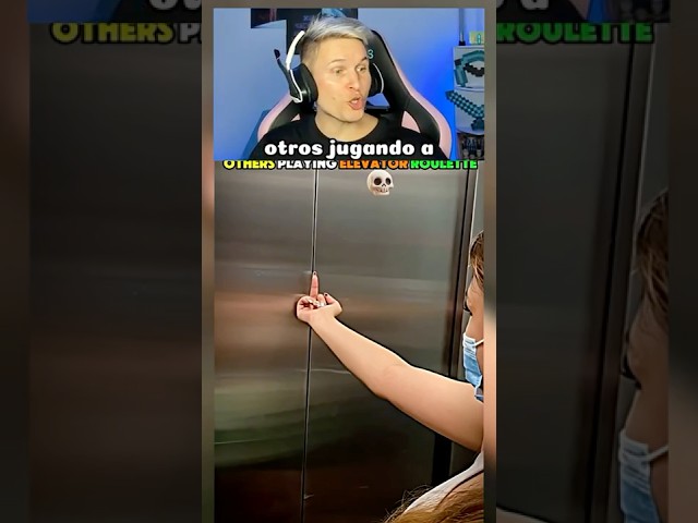 Otros jugando a la ruleta del ascensor VS el último 😱