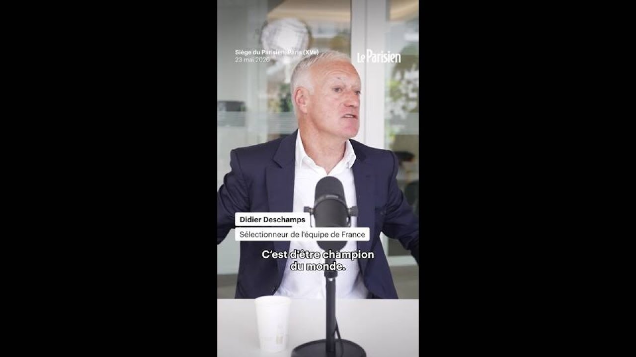 Didier Deschamps : « Gagner la Coupe du monde, c'est le Graal »