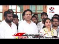 LIVE : BRS MLA KTR Press Meet | V6 News  - 01:03:50 min - News - Video