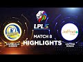 Lanka Premier League Highlights | Pathum Nissankas 88 powers Jaffna over the line | #LPLOnStar