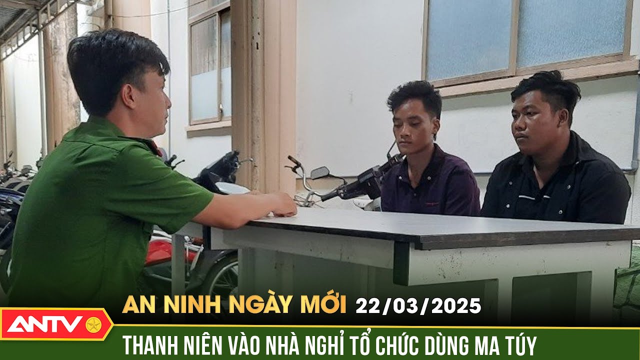 Thanh niên bị bắt vì lên cơn nghiện khi vận chuyển thuê ma túy | An ninh ngày mới ngày 22/3 | ANTV
