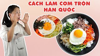 Công Thức Làm Cơm Trộn Hàn Quốc Cực Ngon | HÀ COOKING