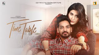 Time Table Gurjazz | Punjabi Song Video HD