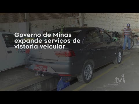 Vídeo: Governo de Minas expande serviços de vistoria veicular
