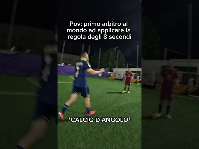 Un bravo arbitro deve anche essere aggiornato con le nuove regole 😎