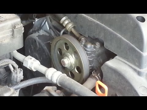 2007 Honda odyssey power steering pump noise