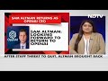 New Twist In OpenAI Saga: Sam Altman Back Returns As CEO  - 02:04 min - News - Video
