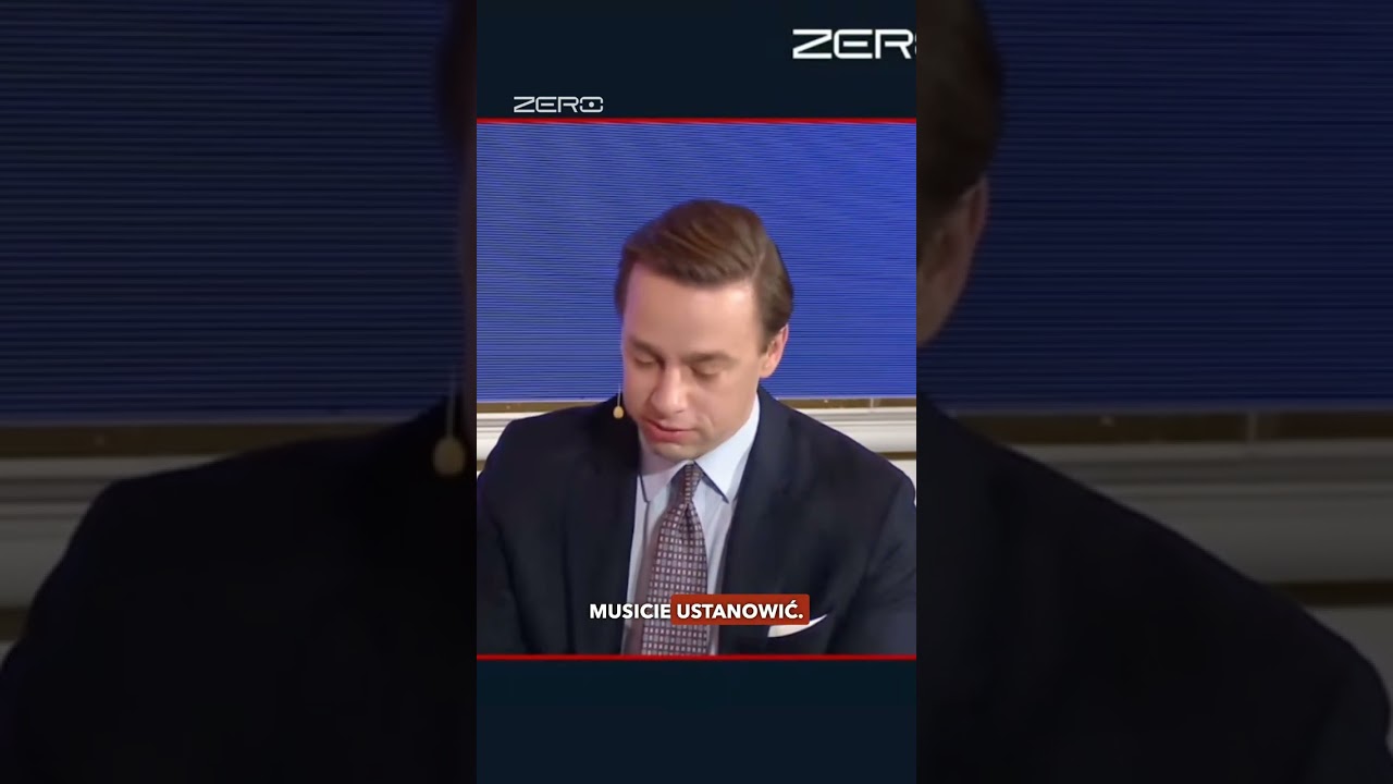 BOSAK OSTRZEGA ZANDBERGA