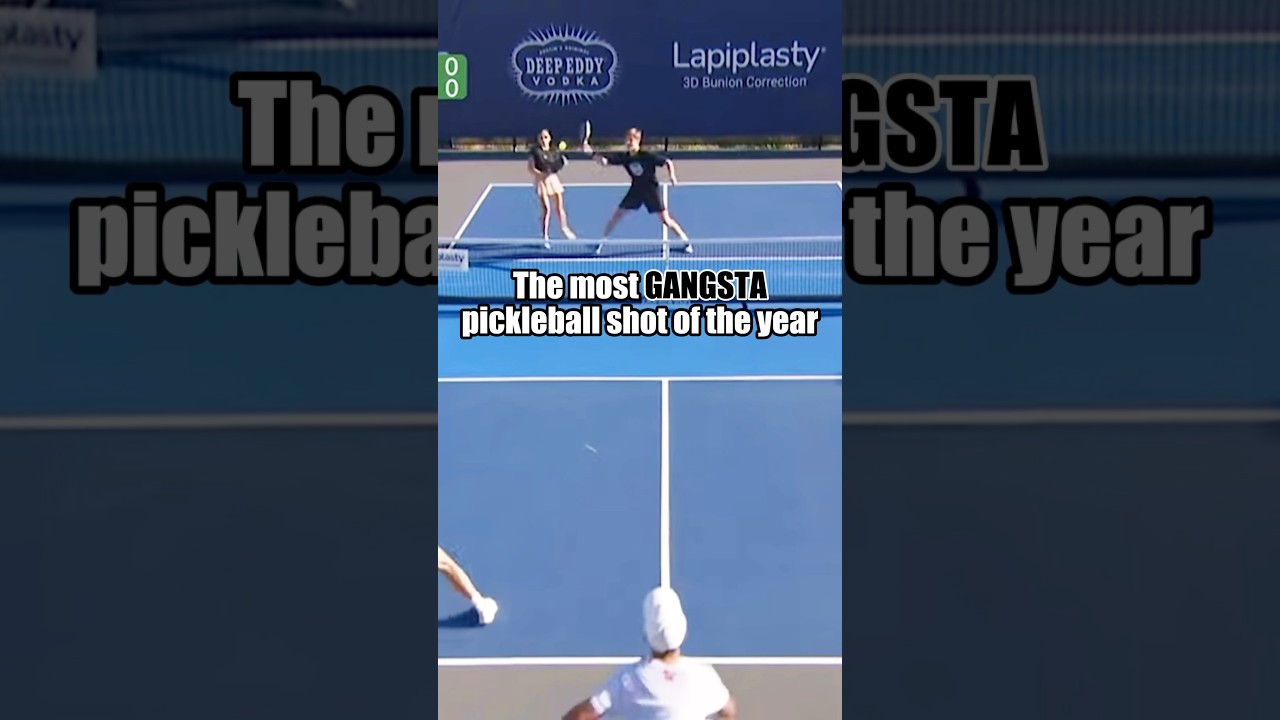 The Most Gangsta Shot in Pickleball History 💂🏼‍♂️