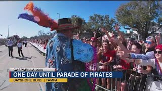 Tampa prepares for Gasparilla pirate invasion