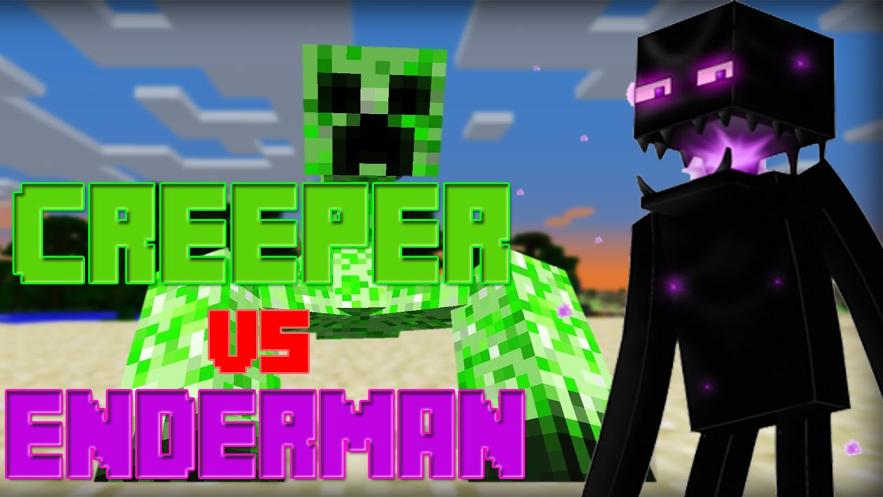 Creeper Vs Enderman Youtube 1110