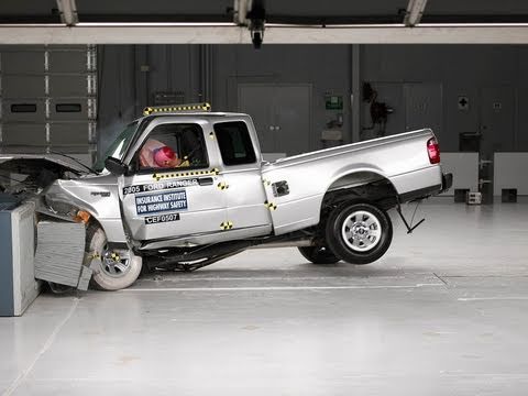 Video Crash Test Ford Ranger Super Cab 2000 - 2005