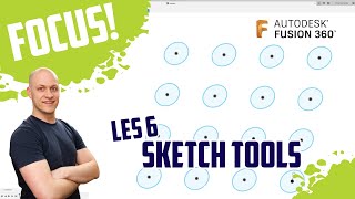 3D ontwerpen in Fusion - Les 6: Sketch tips