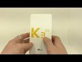 Видео обзор смартфона LG K100DS K3 8 ГБ синий