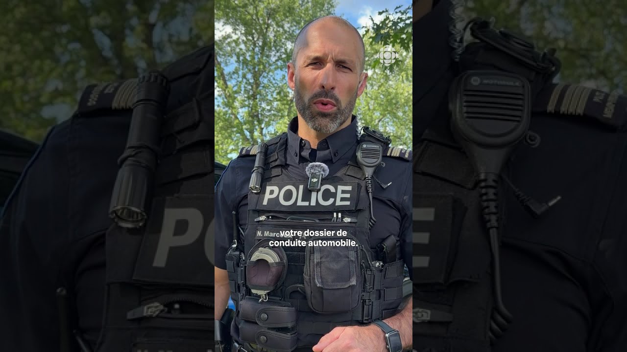 À bord avec les policiers de Magog