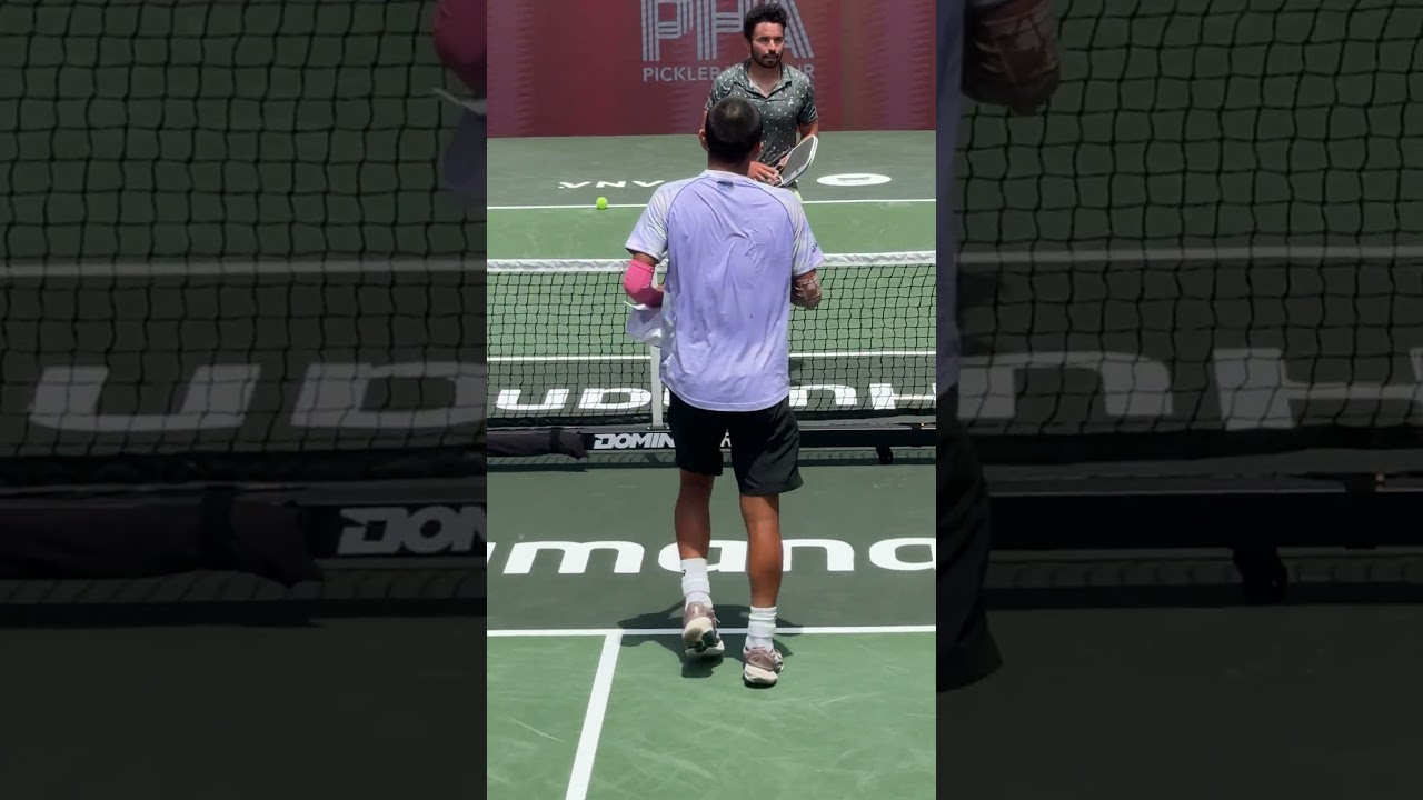 Vietnamese star, Quang Duong, with a huge pickleball win 💪