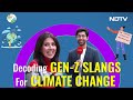 Decoding Gen-Z Slangs For Climate Change  - 01:26 min - News - Video