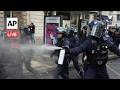 LIVE: Student protests continue in France