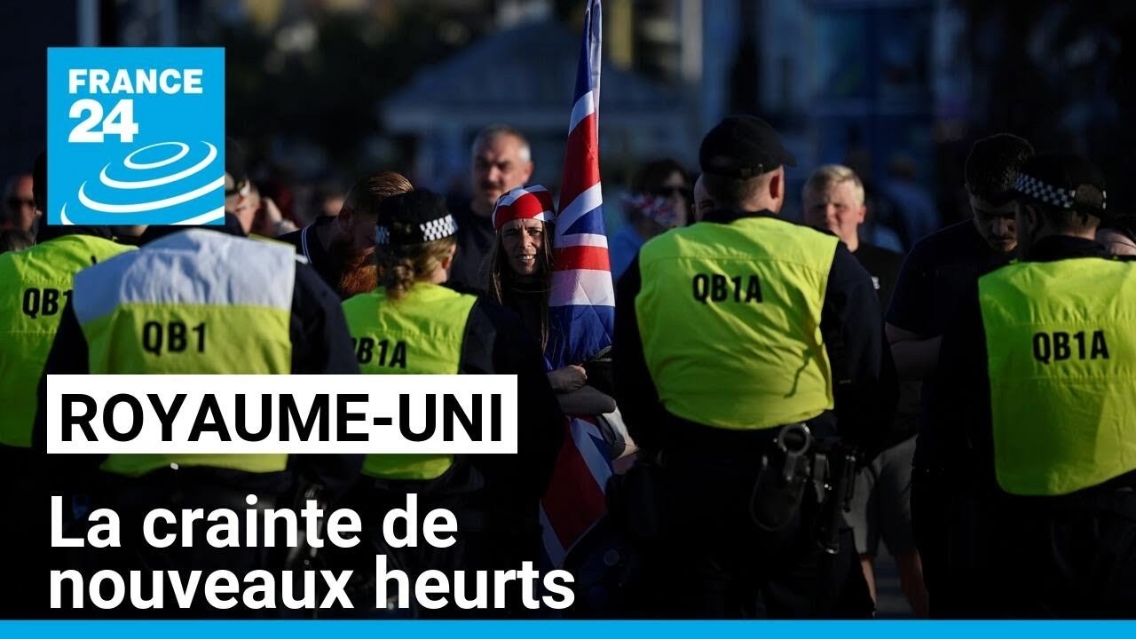 La crainte de nouveaux heurts au Royaume-Uni • FRANCE 24