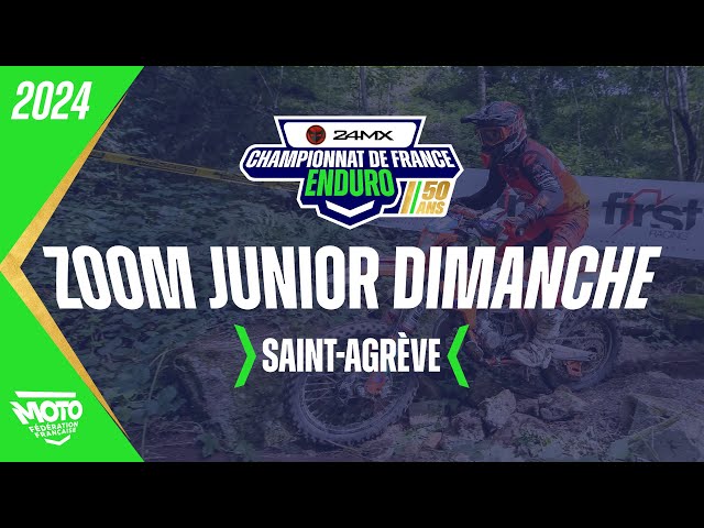 CDF Enduro 2024 : Saint-Agrève : les Juniors - dimanche