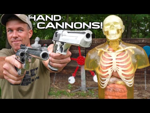 DESERT EAGLE 50AE vs 500 MAGNUM, Which Hand Cannon Reigns Supreme???