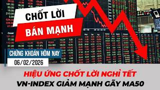 Toàn thị trường giảm mạnh khiến VN-Index mất 27 điểm trong phiên | Chứng khoán hôm nay 06/02/2026