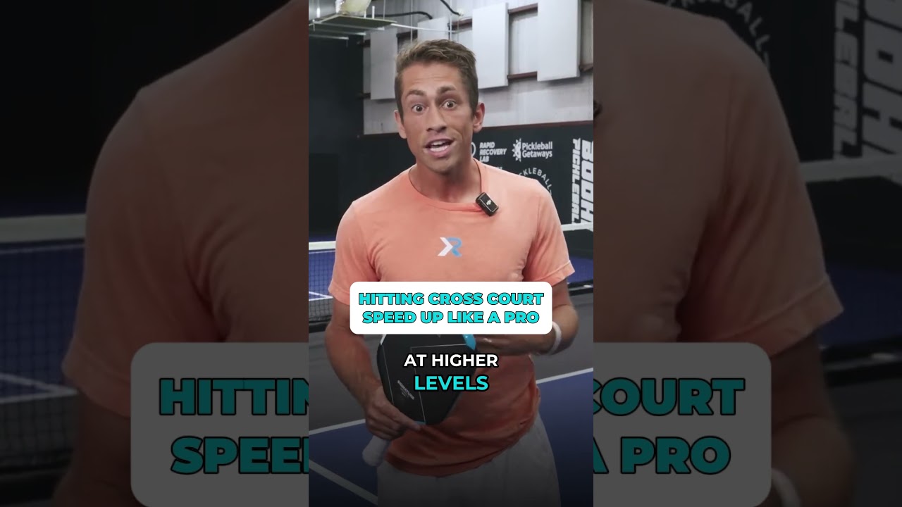 Looking to speed up cross-court like a pro? #pickleball #sports #explore #explorepage
