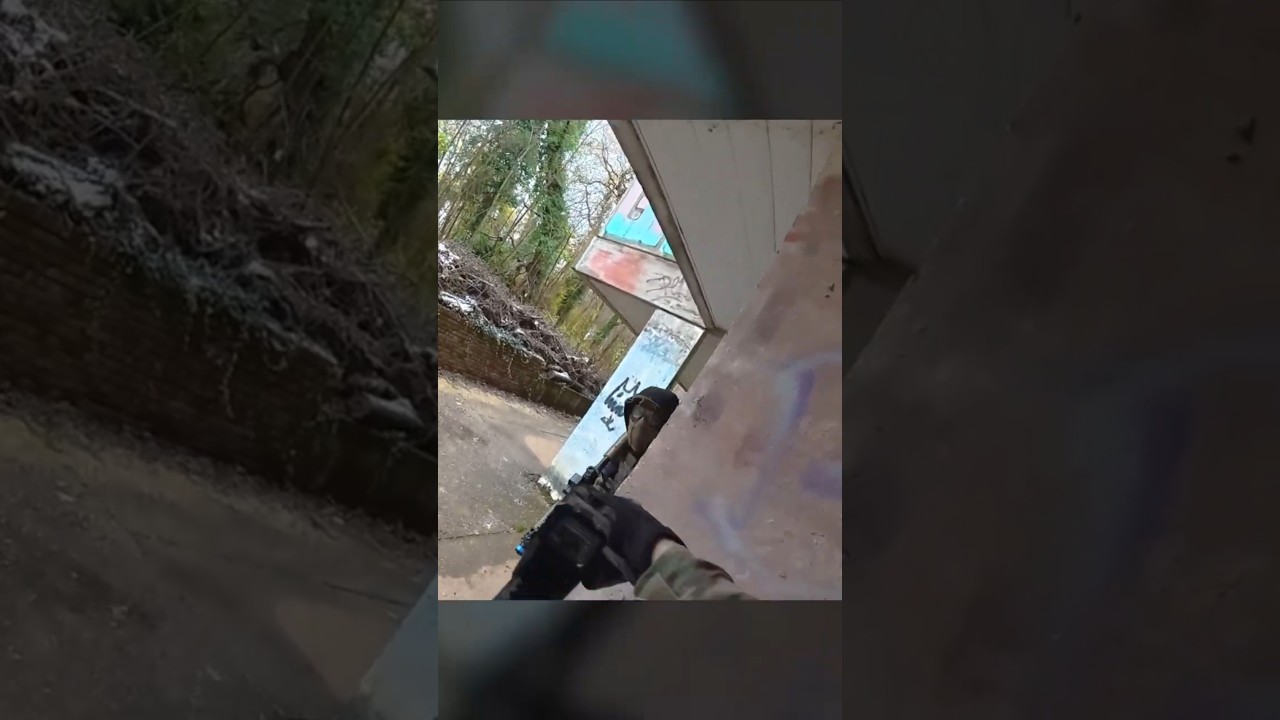 HEUREUSEMENT BIEN PROTÉGÉ 😱 #airsoft #airsoftfrance #reels #shorts