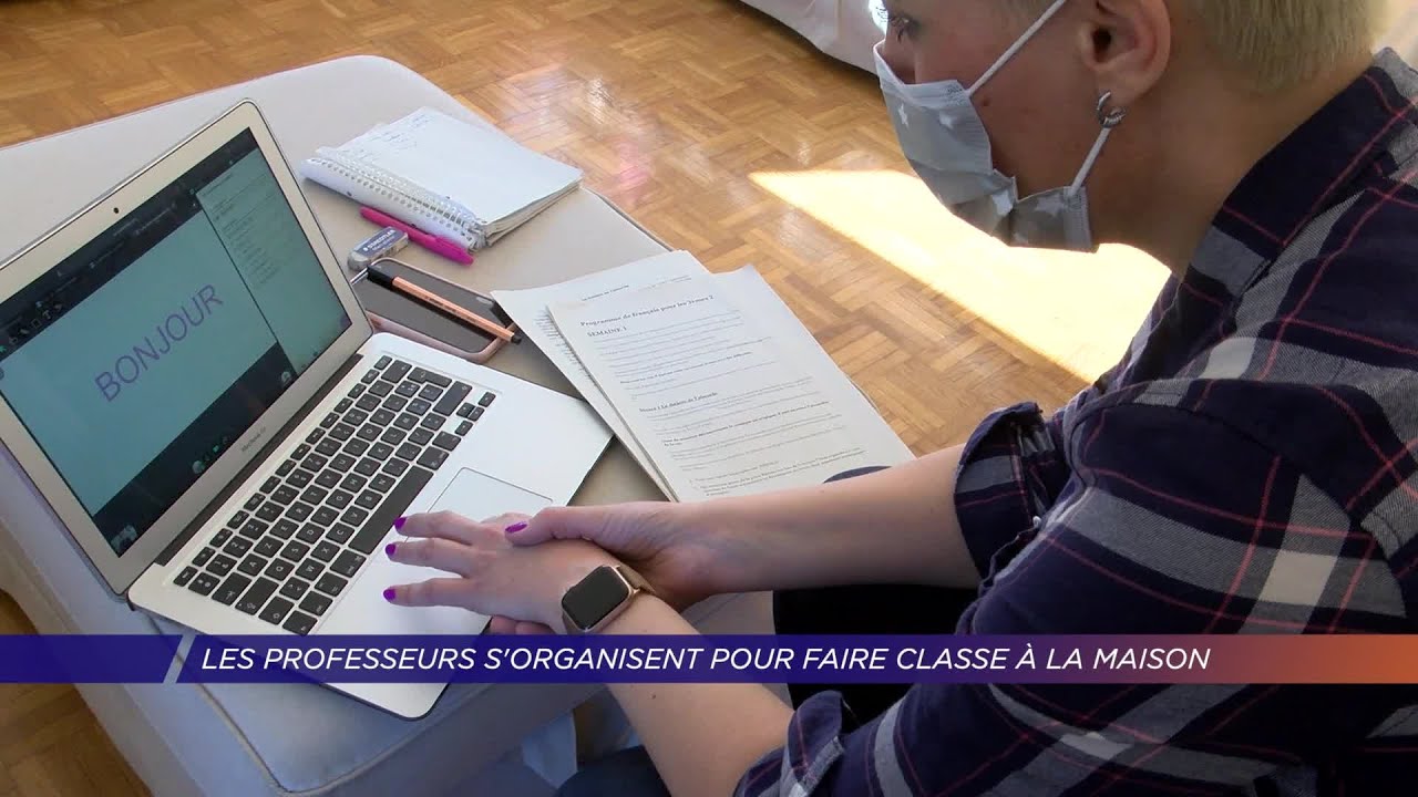 Yvelines | Les professeurs s’organisent pour faire classe à la maison