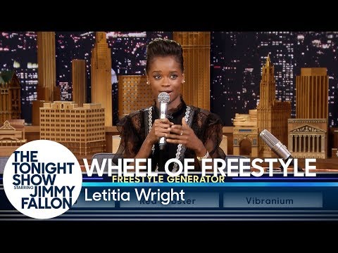 Wheel of Freestyle with Black Panther's Letitia Wright