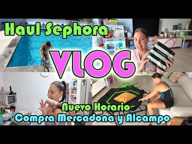 VLOG✨ HAUL SEPHORA + Os cuento POR FIN! + RECETITA y Compras Supermercados🍓 | Carla Wonderland