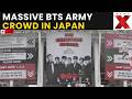 BTS Comeback LIVE: Japan Fans Throng BTS Pop-Up Store Ahead Of First Comeback Concert Buzz