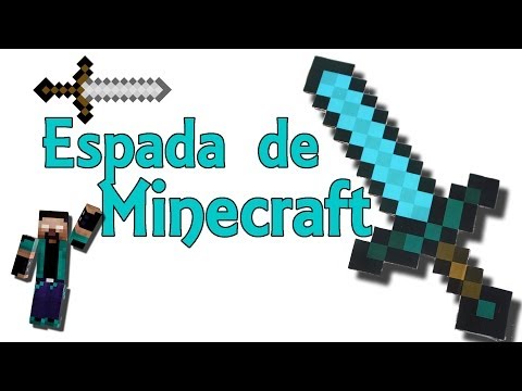 Espada De Minecraft Real De Diamante - Minecraft En La 