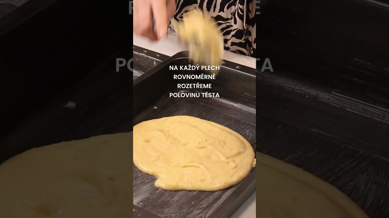 Mraky jsou vynikající nadýchané řezy s lehkým máslovým krémem #toprecepty #shorts #dessert