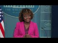 LIVE: White House briefing with Karine Jean-Pierre  - 49:21 min - News - Video