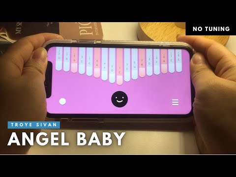 Upload mp3 to YouTube and audio cutter for Angel Baby - Troye Sivan | Kalimba App Cover With Tabs (Keylimba) download from Youtube