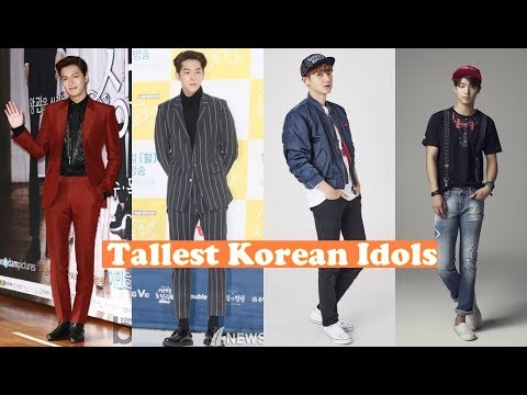 TALLEST KOREAN IDOLS