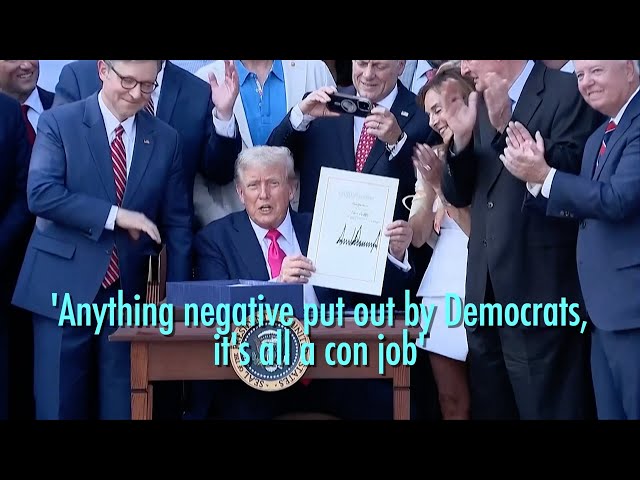 Trump signs tax and spending bill into law in July 4 ceremony