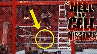 7 WWE Hell In A Cell 2018 Mistakes & Fails You Might Have Missed!