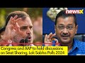 Congress and AAP to hold discussions on Seat Sharing | Lok Sabha Polls 2024
