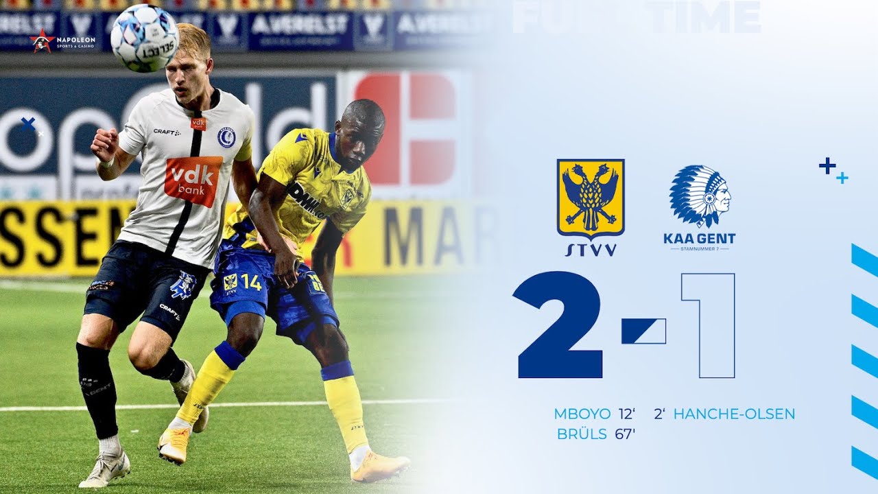 STVV - KAA Gent: 2 - 1 (JPL MD1⎢21-22)