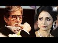 Amitabh Bachchan tweeted this before Sridevi's demise!